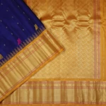 ROYAL BLUE GADWAL PATTU SAREE2