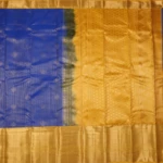 ROYAL BLUE KANCHIPURAM SAREE (3)