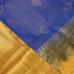ROYAL BLUE KANCHIPURAM SAREE (5)
