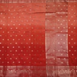 rust orange fancy saree (3)