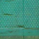 TEAL GREEN POCHAMPALLY PATTU SAREE (4)