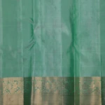 Tealblue kanchipuram pattu saree (4)