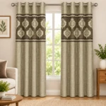 BEIGE DOOR CURTAIN .1