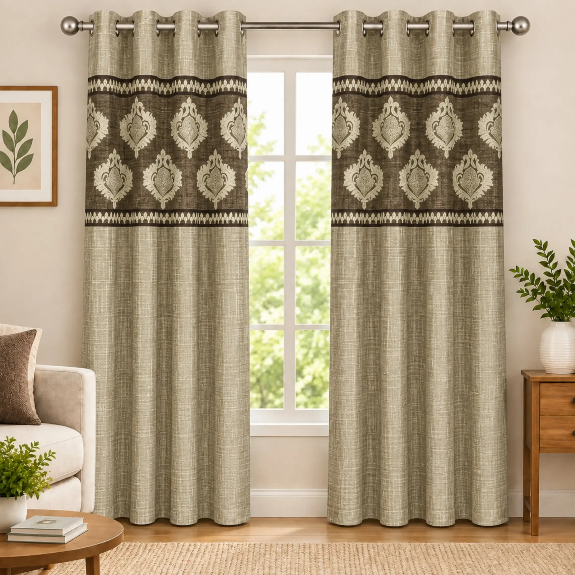 BEIGE DOOR CURTAIN .1 BEIGE DOOR CURTAIN .1