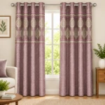 MAUVE DOOR CURTAIN (1)