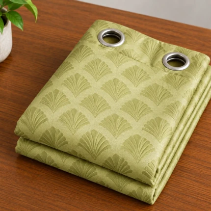 OLIVE GREEN DOOR CURTAIN (3)