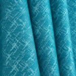 TEAL BLUE DOOR CURTAIN (3)