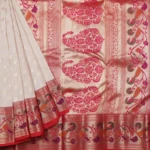 Beige Kanchi Pattu Saree (3)