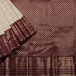 Beige Vintage Kanchi Pattu Saree (3)