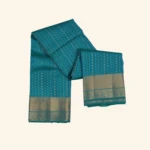 Blue Kanchi Pattu Saree (1)
