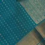 Blue Kanchi Pattu Saree (5)