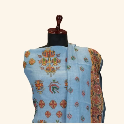 Blue Kota Dress Material (2)
