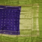 Blue Soft Banaras Saree (2)