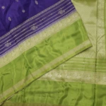Blue Soft Banaras Saree (3)
