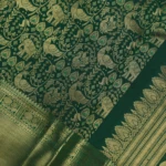 Bottle Green Kanchi Pattu (5)
