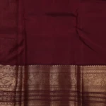 Bottle Green Kanchi Pattu Saree (4)