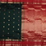 Bottle Green Kanchi Pattu Saree (7)