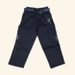 Boys Dark Blue Cargo Pant (1)
