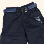 Boys Dark Blue Cargo Pant (2)