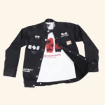 Boys Grey Denim Jacket with White T-shirt (2)