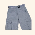 Boys Grey Striped Trousers (2)