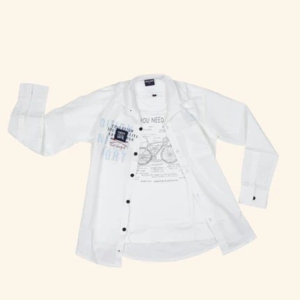 Boys White Shirt (3)