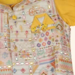 Boys Yellow Kurta Pyjama Set (4)