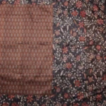 Brown Kalamkari Saree (4)
