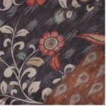 Brown Kalamkari Saree (5)