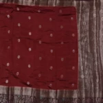 Brown Raw Silk Saree (2)