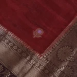 Brown Raw Silk Saree (5)