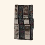 Charcoal Tissue Banaras Saree (1)