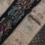 Charcoal Tissue Banaras Saree (5)