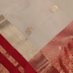 Cream Kanchi Pattu Saree (10)