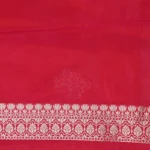 crimson Katan Banaras Saree (4)