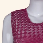 Deep Pink Embellished Long Frock (5)