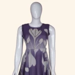 Deep Purple Long Frock (1)