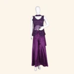 Deep Royal Purple Sharara Set (1)