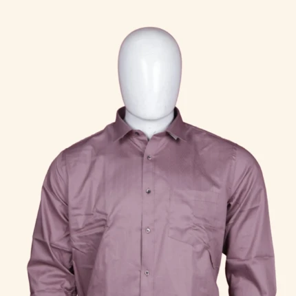 Dusty Rose self-pattern sHIRT (2)