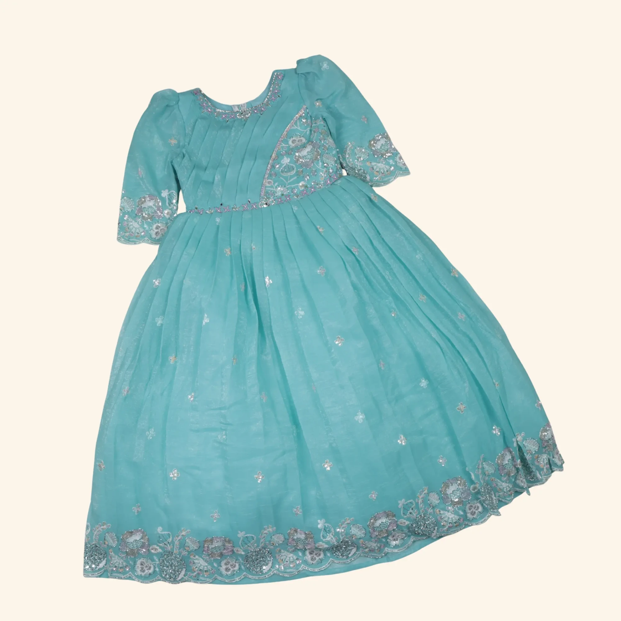 Girls Blue Frock (1) Girls Blue Frock (1)