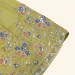 Girls Lemon Green Crop Top (4)