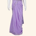 Girls Lilac Half Saree (4)
