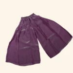Girls Purple Plazo Set (3)