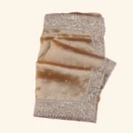 Gold Glass Tissue Saree (1)