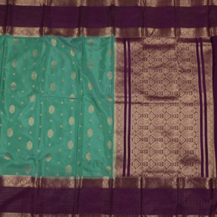 Green Binny Silk Saree (2)