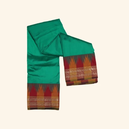 Green Kanchi Pattu Saree (1)