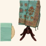 Green Kota Dress Material (2)