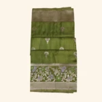 Green Mashru Saree (1)