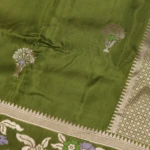Green Mashru Saree (5)