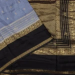 Grey Soft Silk Saree (3)